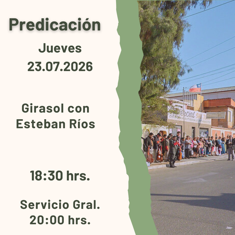 Predicación día Jueves