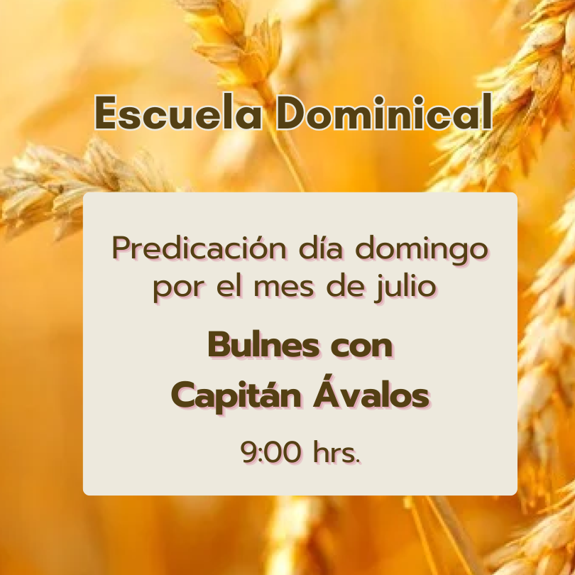 Predicación Escuela Dominical