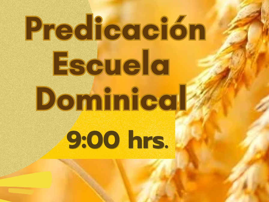 Predicación Escuela Dominical