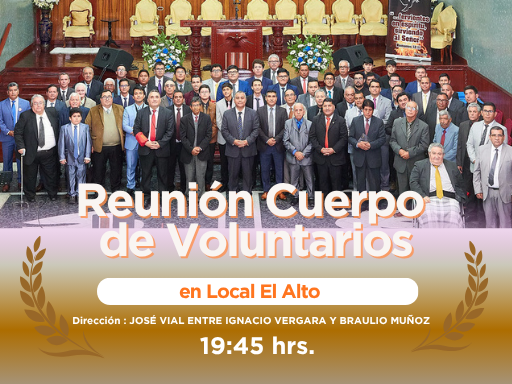Reunion Cuerpo de Voluntarios