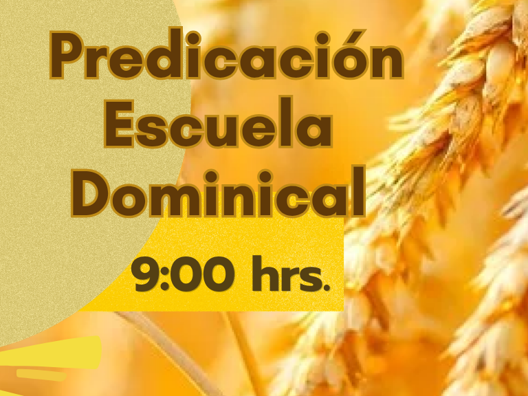Predicación Escuela Dominical