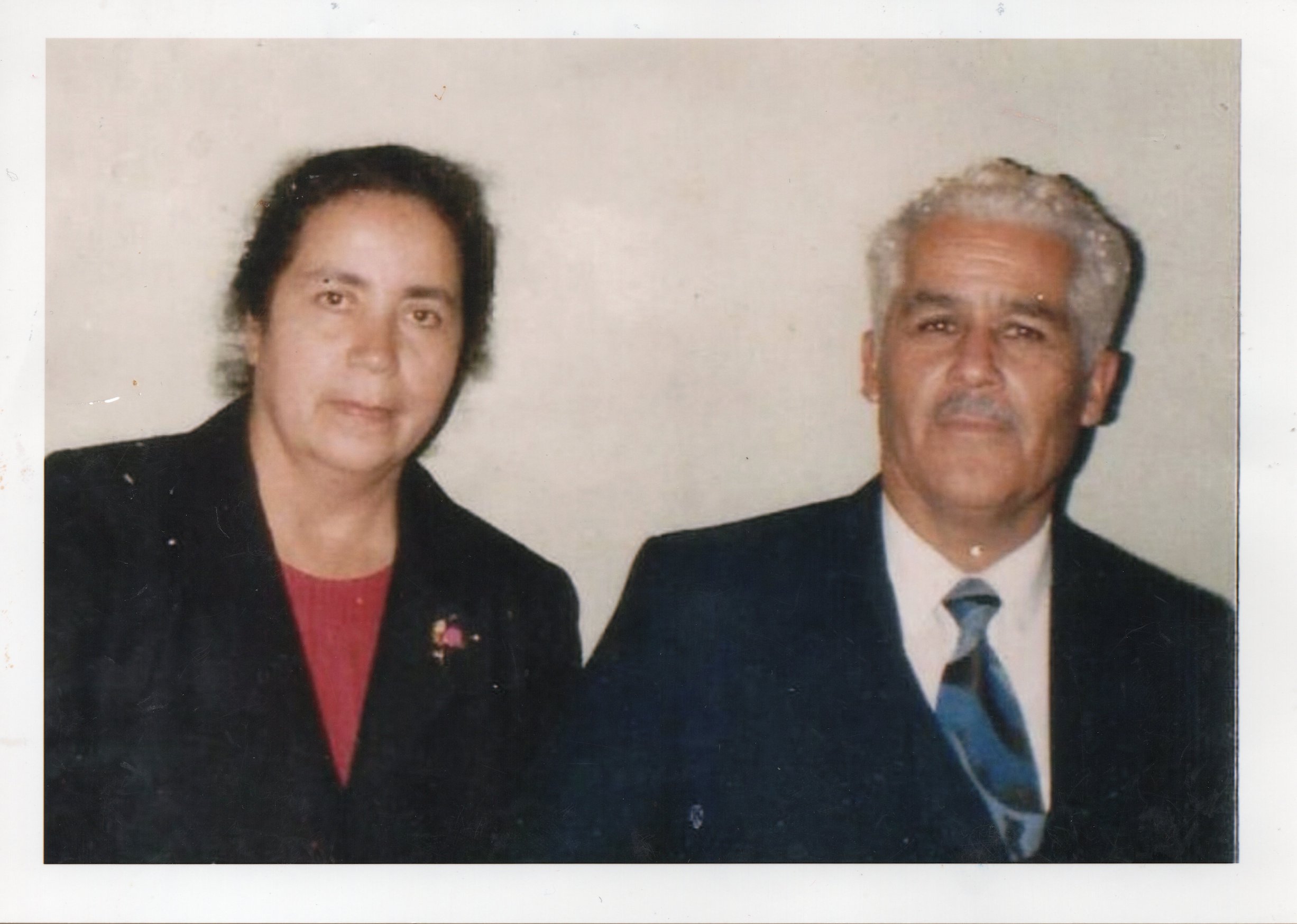 Pastor Juan Menares González y Pastora Elisabeth Alvarado Osorio