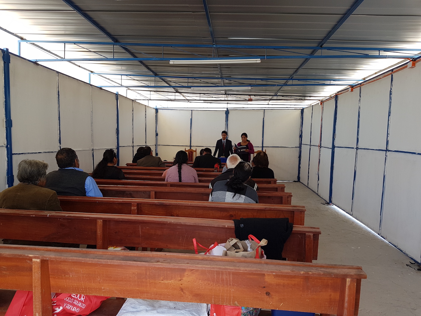 Servicio en el Templo El Mirador de Azapa