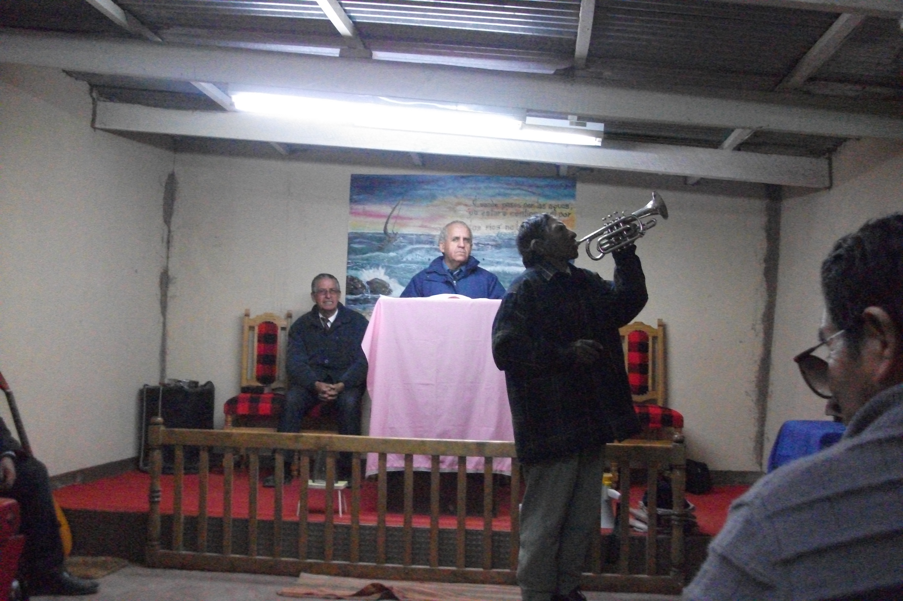 Servicio en el Templo de Putre