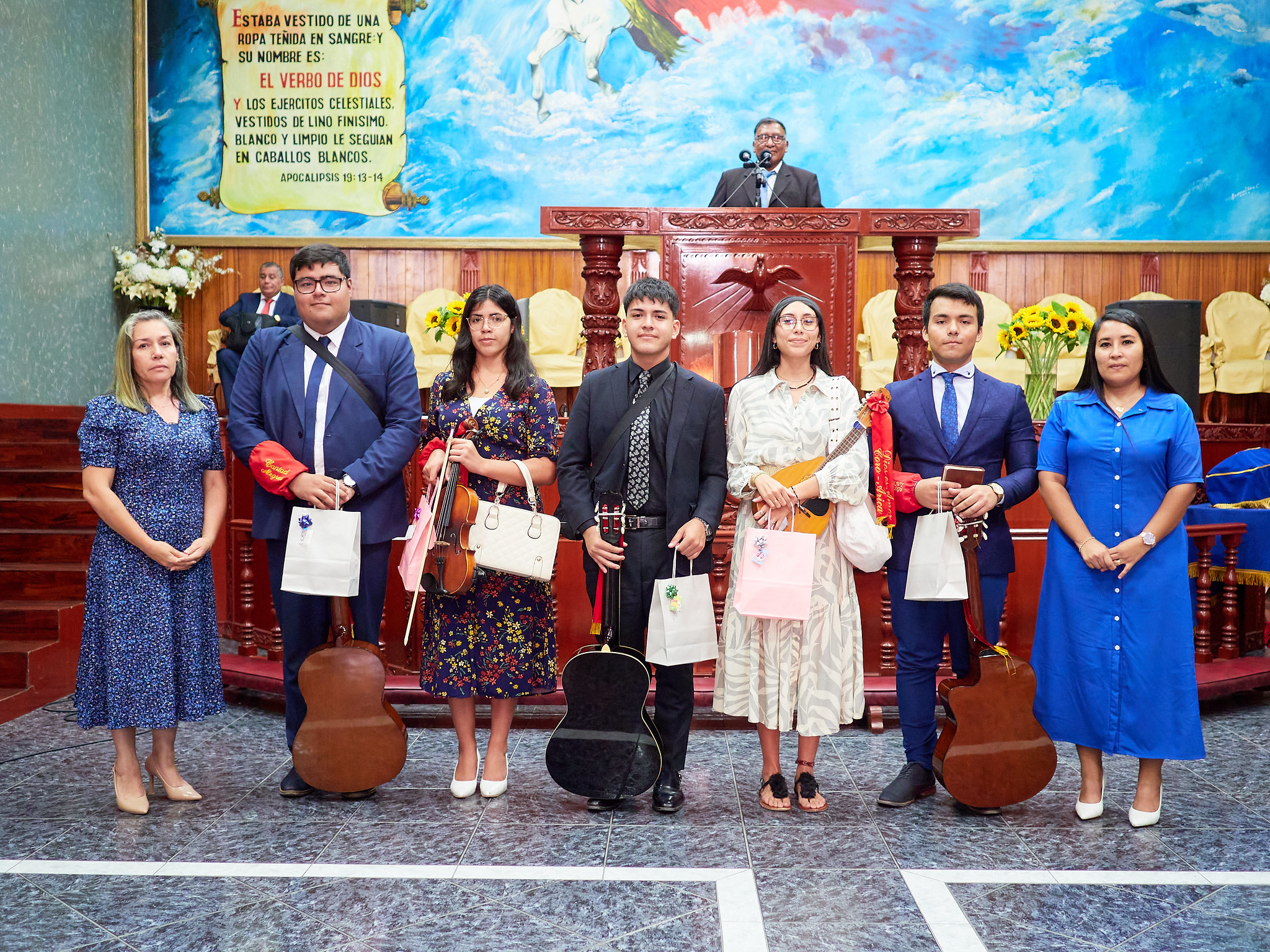 Ceremonia Traspaso de Hnos. en Cuerpos de nuestra Iglesia  IMP Arica Norte