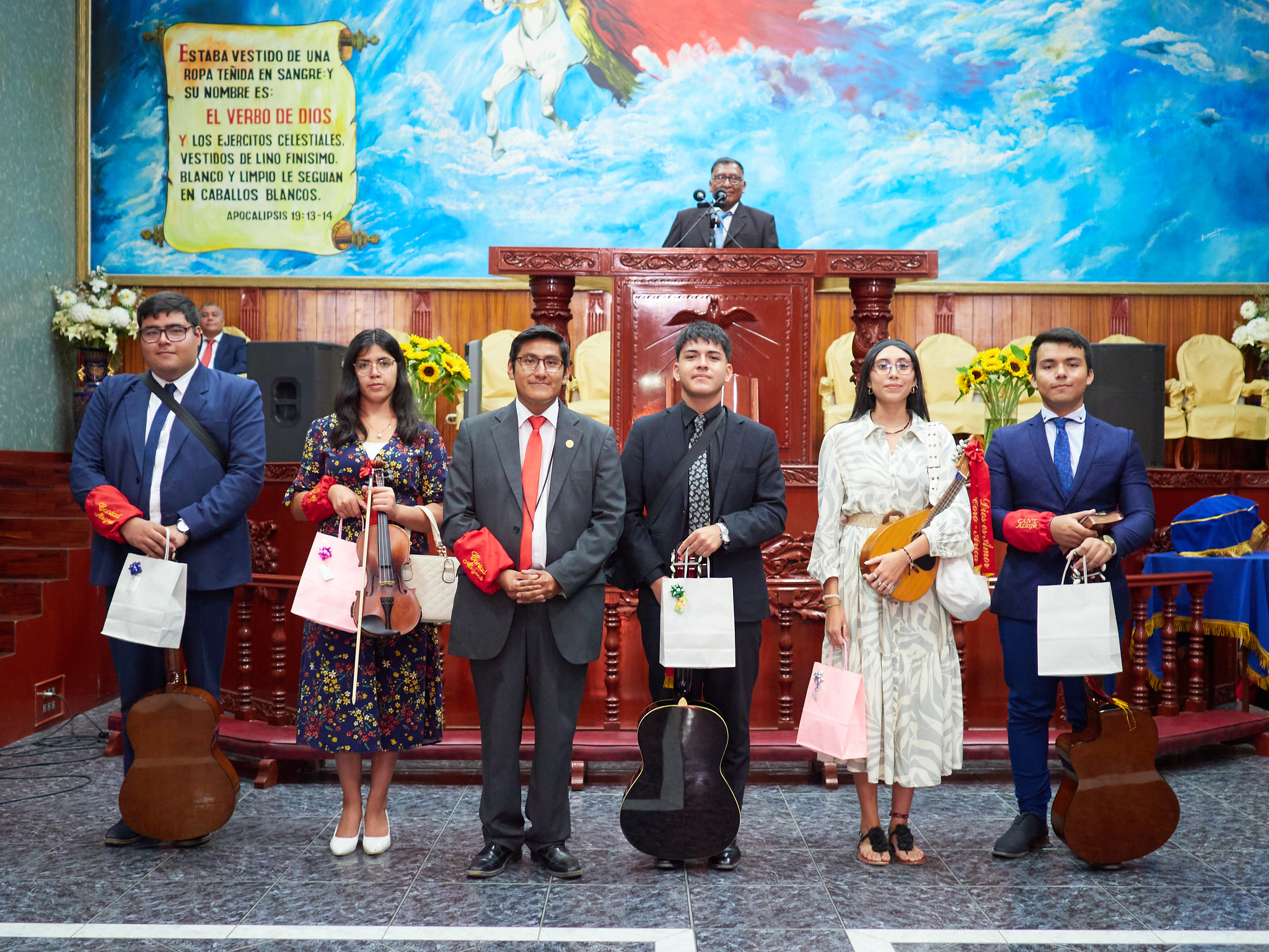 Ceremonia Traspaso de Hnos. en Cuerpos de nuestra Iglesia  IMP Arica Norte