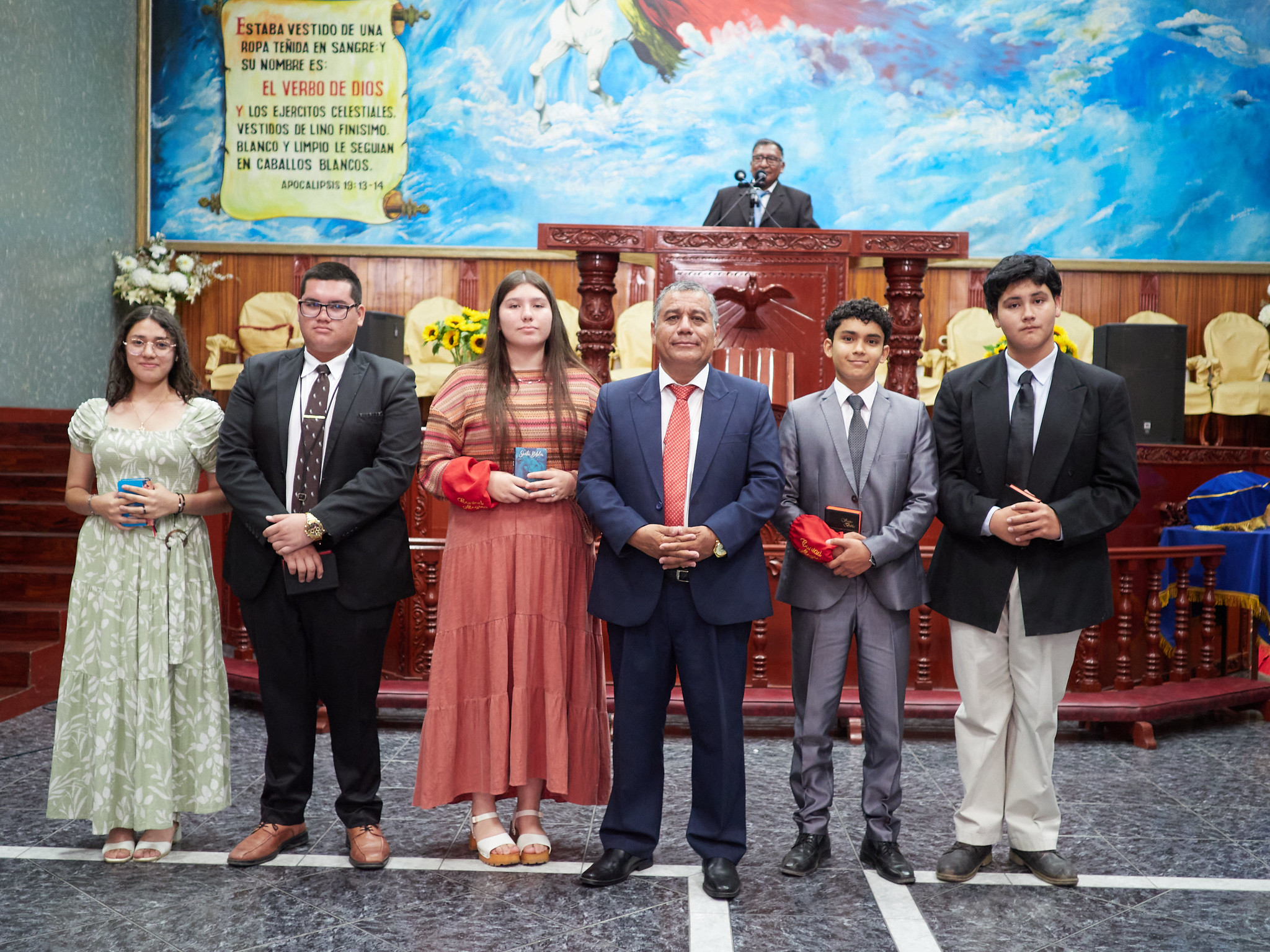 Ceremonia Traspaso de Hnos. en Cuerpos de nuestra Iglesia  IMP Arica Norte